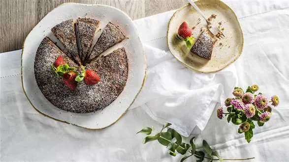 Szwedzkie ciasto czekoladowe kladdkaka