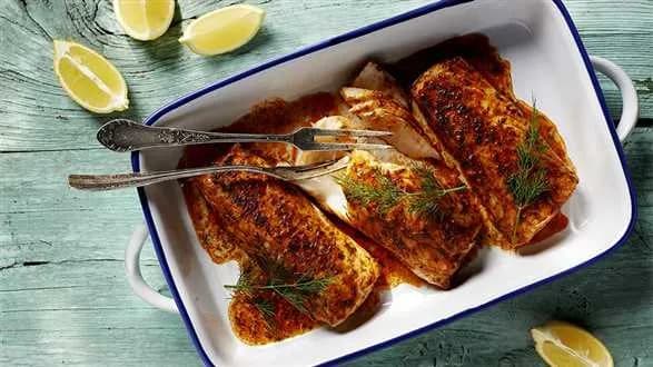 Dorsz z piekarnika w czosnku i cytrynie