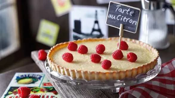 Tarta z kremem cytrynowym