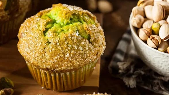 Babeczki pistacjowe