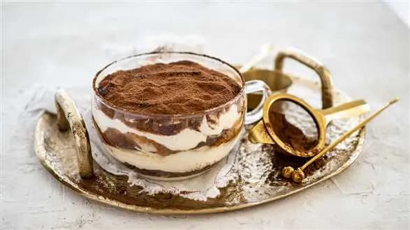 Deser proteinowy à la tiramisu