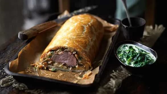 Polędwica wieprzowa w cieście francuskim