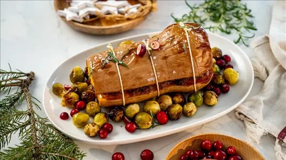 Wegańska pieczeń z dyni