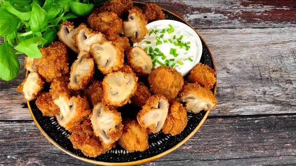 Pieczarki w panierce