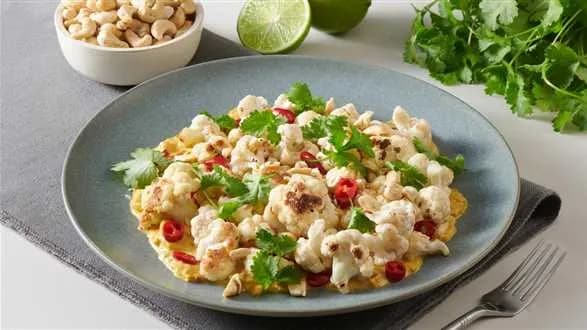 Kalafior w jogurtowym sosie curry