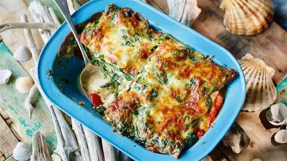 Lasagne ze szpinakiem i beszamelem