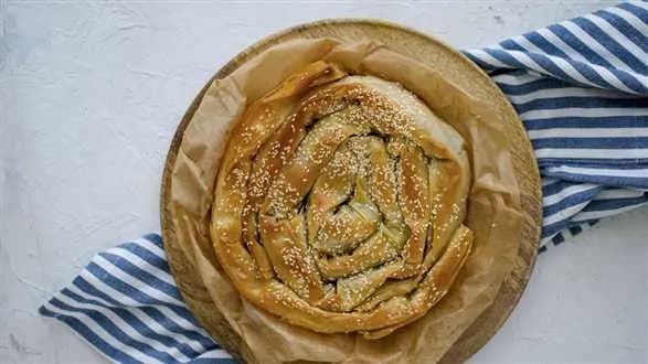Burek ze szpinakiem