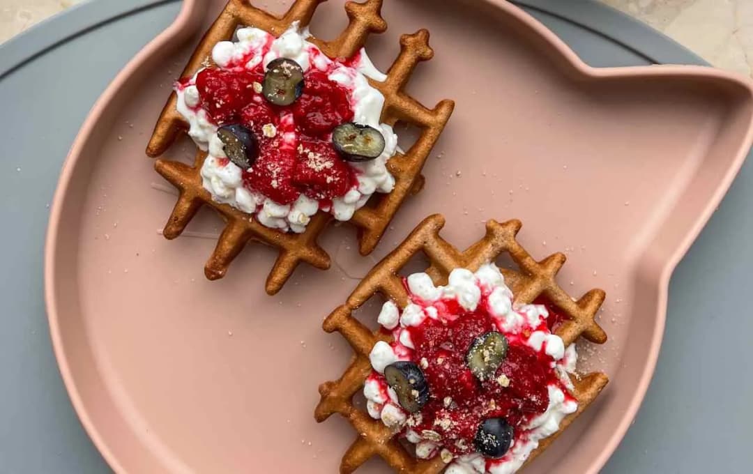 Gofry dyniowe BLW: przepis na zdrową przekąskę dla niemowlaka