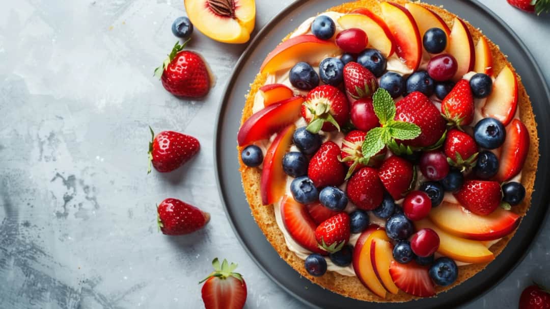 Ciasto z mrożonymi owocami: letnia przyjemność z owocami