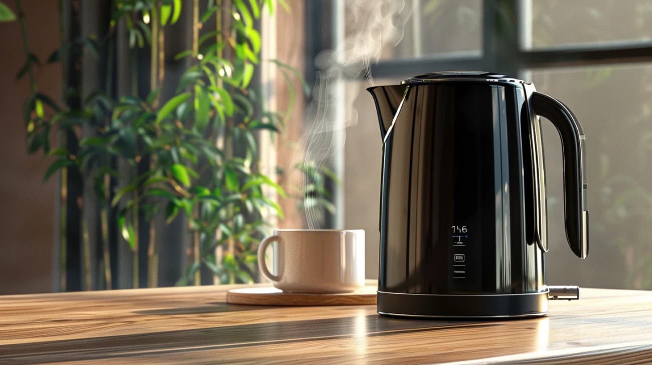 Czarny czajnik z regulacją temperatury: rozwiązania dla każdego
