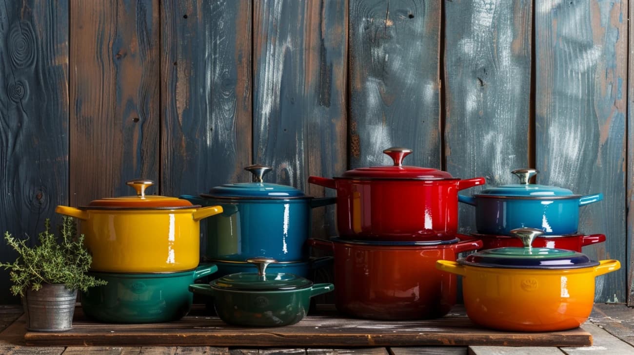 Komplety garnków emaliowanych: funkcjonalny zestaw do Twojej kuchni