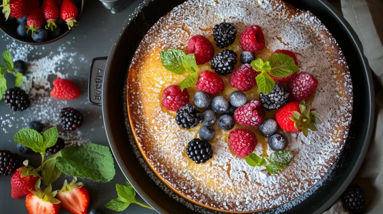 Szybkie ciasto drożdżowe na dużą blachę: pyszny deser na upały