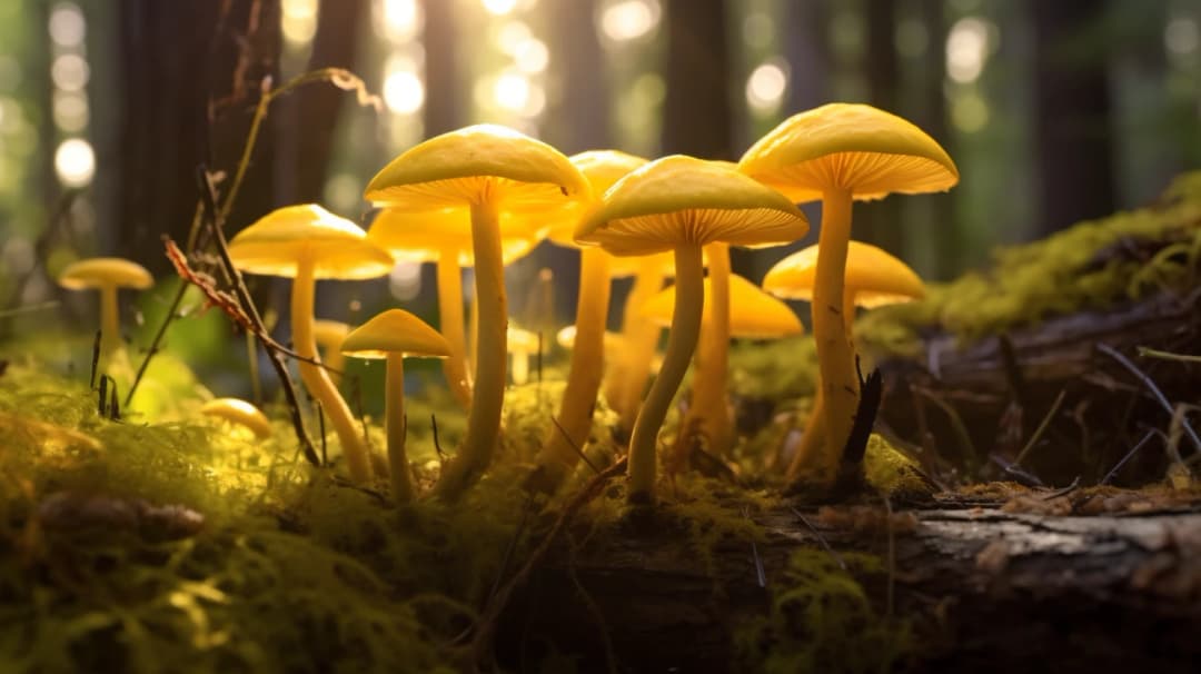 Gałęziak złocisty - Próchnilec gałęzisty i jego cechy