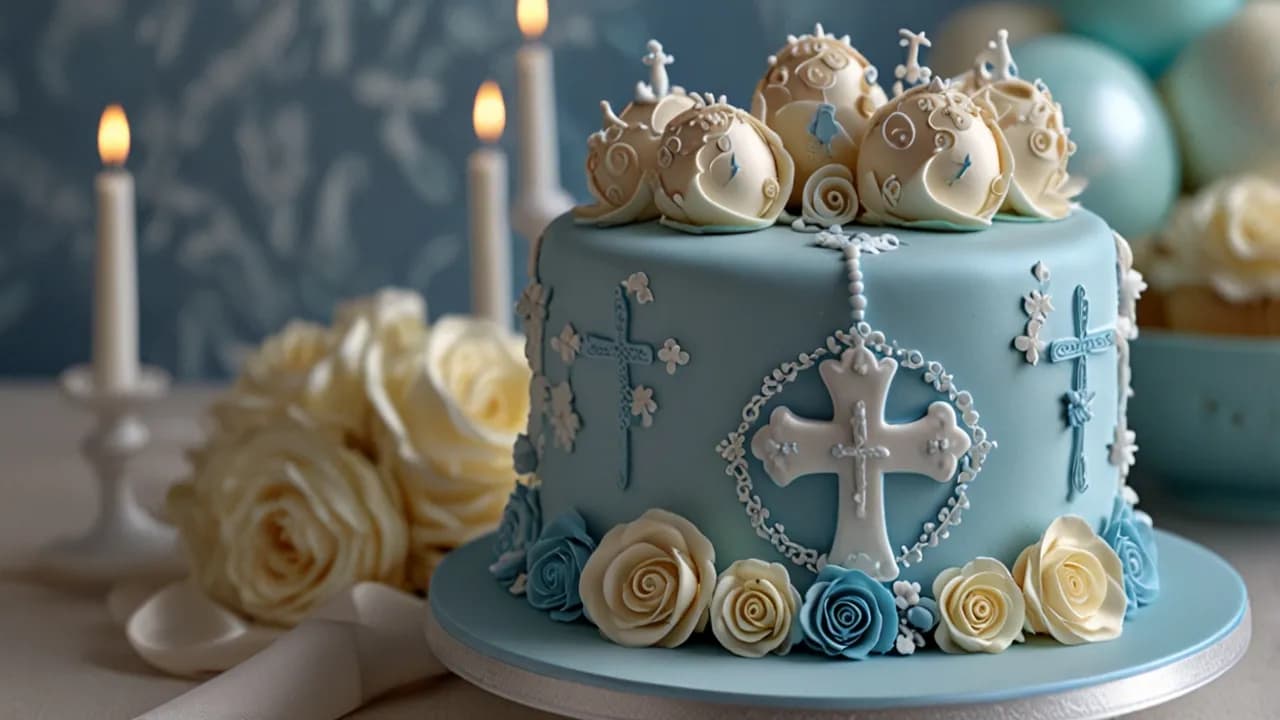 Najpiękniejsze ozdoby na tort chrzcielny: 6 pomysłów na dekoracje