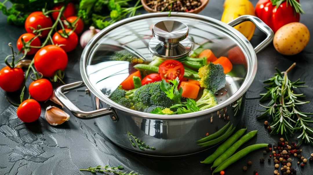 Garnek na parę:  gotowanie i zachowanie wartości odżywczych