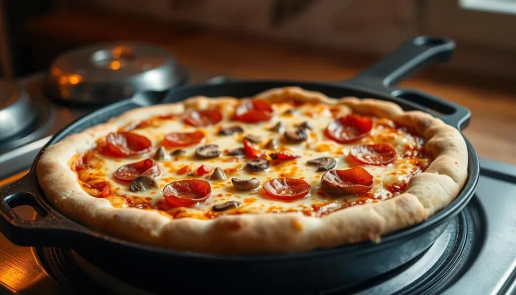 Jak podgrzać pizzę na patelni aby była chrupiąca i pyszna jak świeża