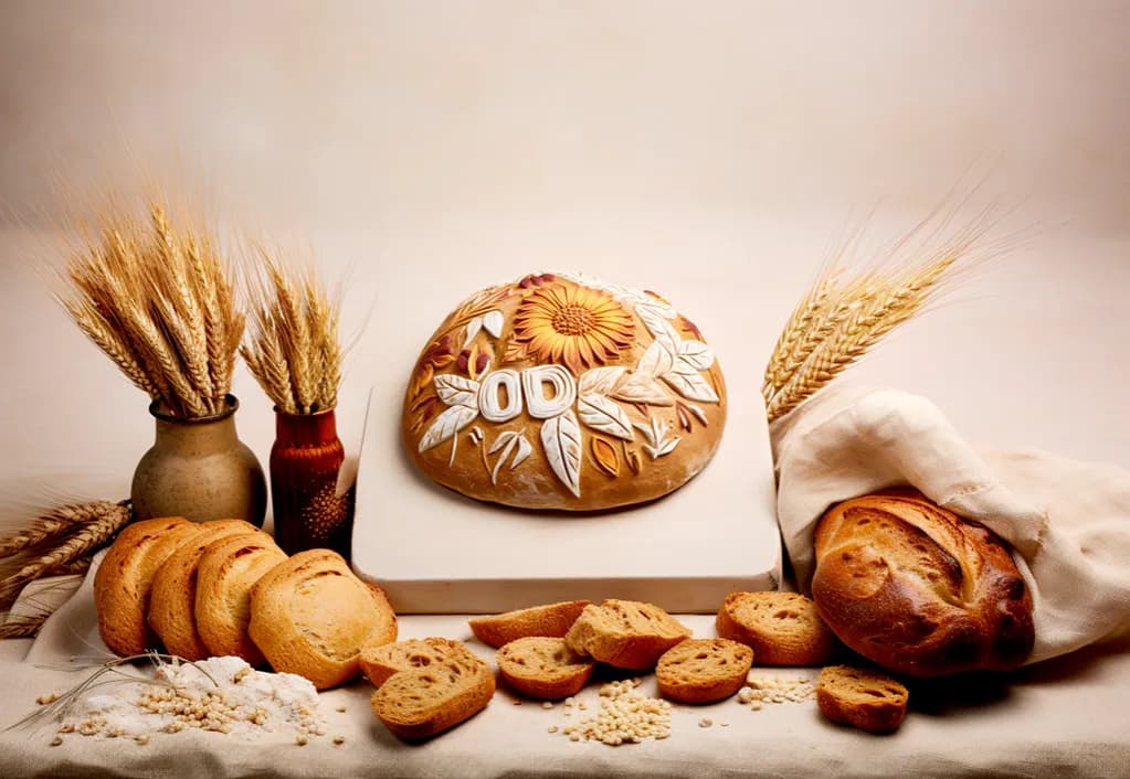Chleb styropian: Dekoracyjna ozdoba na uroczystości religijne