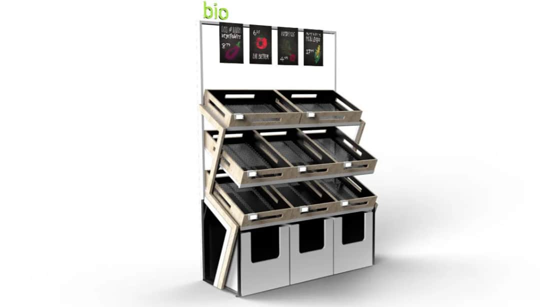 Regały warzywne: funkcjonalne rozwiązania dla sklepów spożywczych